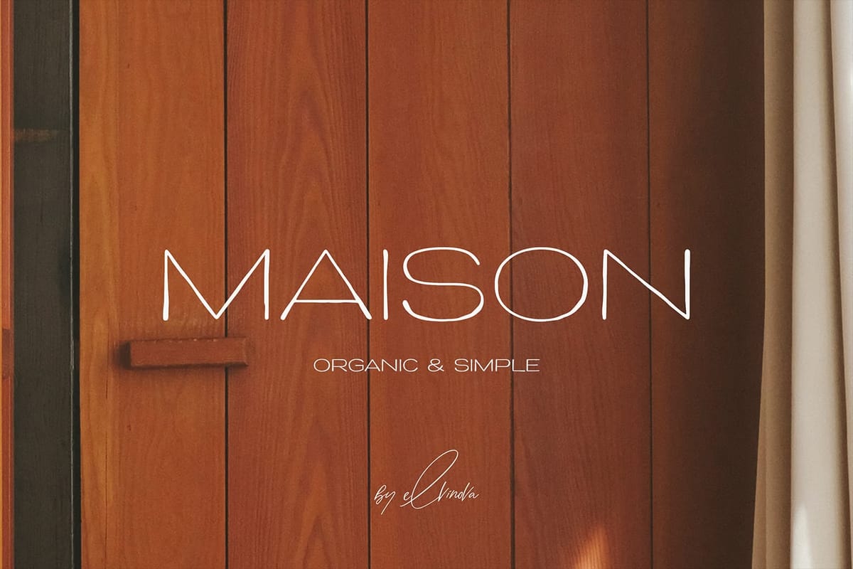 Maison Handwritten Sans