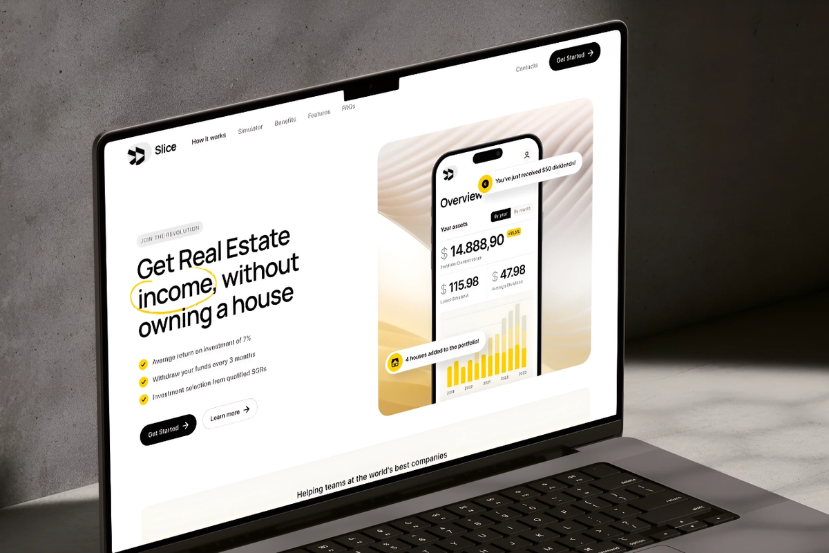 Slice — Real Estate Free Framer Website Template