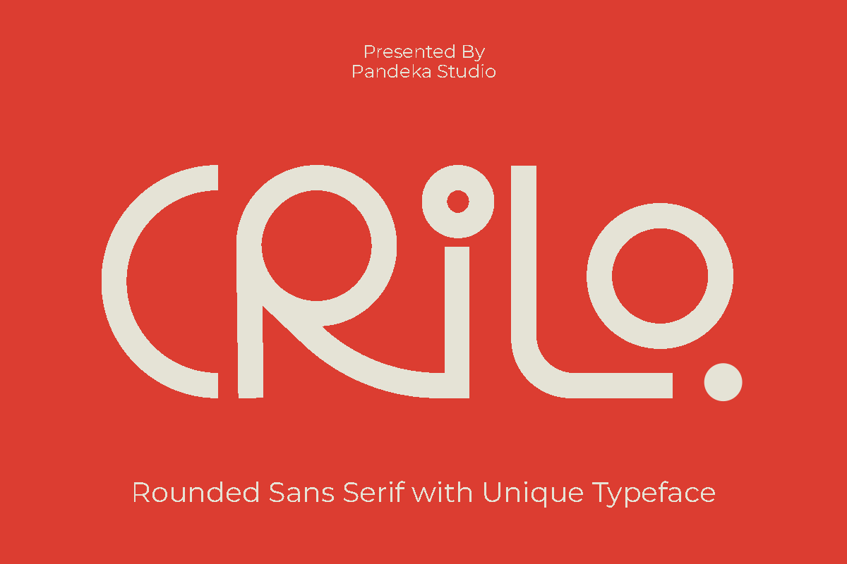 Crilo - Modern Sans Display