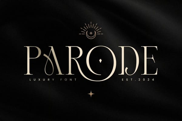 Parode - Luxury Font